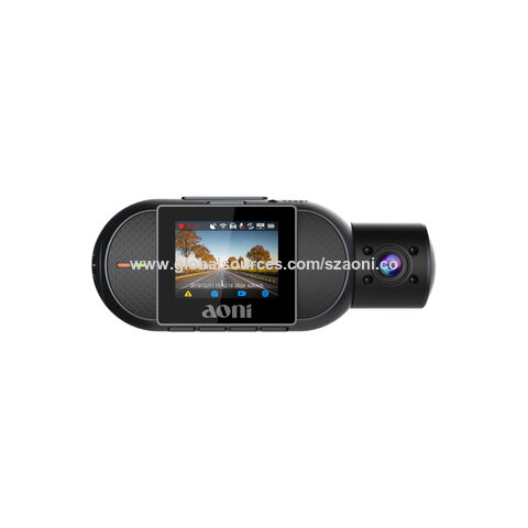 onn. 1080p HD Black Car Dash Cam, 2.4 LCD Screen, 110 Degree