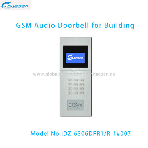 Achetez en gros Système D'interphone Audio Gsm Interphone Vidéo