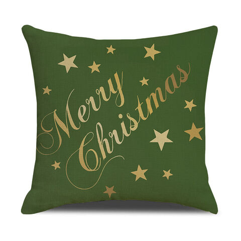 16" The Snowman And The Snowdog Christmas Themed Cushion Cover 16" The Snowman And The Snowdog Christmas Themed Cushion Cover