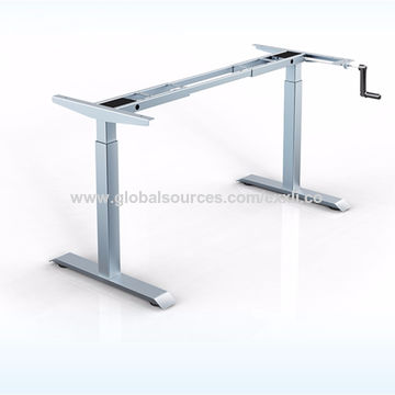 China Hand Crank Desk From Shengzhou Manufacturer Kipin Actuator