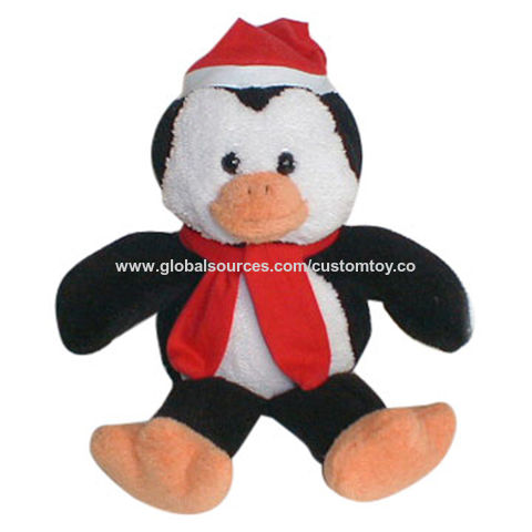 christmas penguin teddy