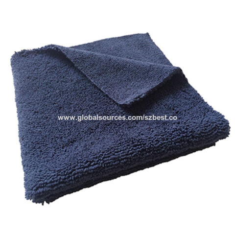 Microfiber Car Cleaning Rag Warp Knitted Terry Towel All Purpose Using  Cloth factory and manufacturers