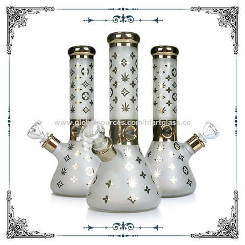 Special Electroplated Beaker Pipes Hookah 7mm Thick Sandblast