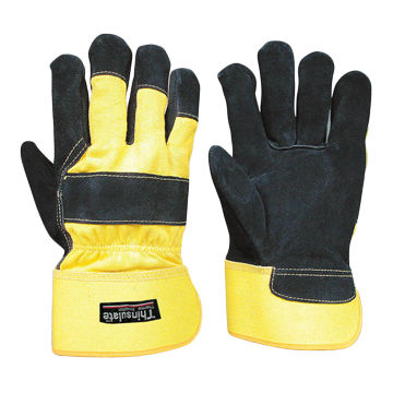 قفازات جلد البقر المشقوق، مقاسات من 8 إلى 10.5 بوصة for sale at factory direct price