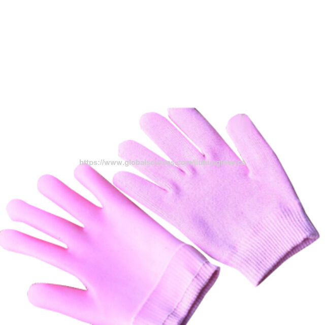 Guantes de masaje de spandex duraderos para uso prolongado, permiten movimientos flexibles de los dedos.
