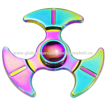 Metal Rainbow Fidget Spinner EDC Hand Spinner Anti-Anxiety Toy for Spinners  Focus Relief Stress ADHD