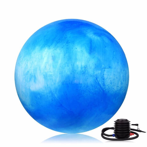 Großhandel 55cm 65cm 75cm PVC Bunte Gymnastik Yoga Ball mit Luftpumpe for sale at factory direct price