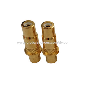 ChinaDouble RCA female with different color insulator on Global Sources
