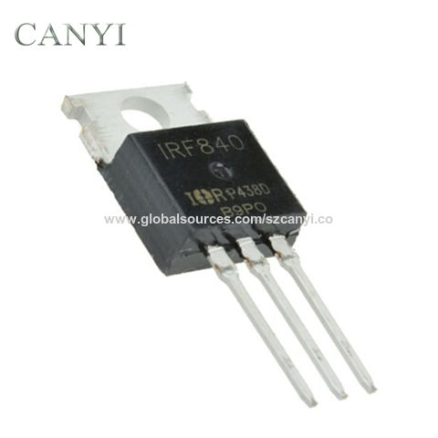 homyl 5 pz N-Channel Power MOSFET IRF840 8 A 500 V Paquet TO-220