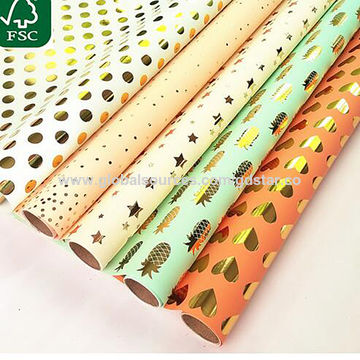 Buy Wholesale China Wholesale Colorful Gift Wrapping Paper,custom