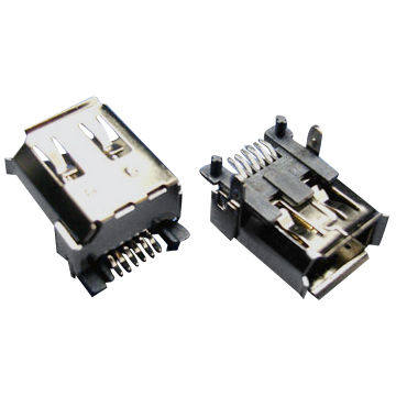 Buy Wholesale China Ieee 1394 Connector With -55 To +85°c Operating ...