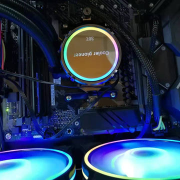 cpu coolers with lcd display factory