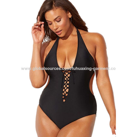 LXDZXY Swimwear,Bikini Fat hot Big Cup Swimsuit Swimsuit Women/Black/Xxl :  : Clothing, Shoes & Accessories