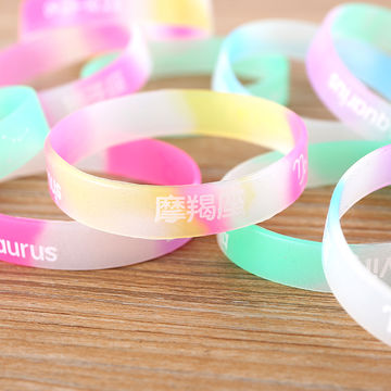 Bulk Cheap Personalized Gifts Silicone Bracelet/Wristband with Debossed  Logo Filled - China Promotion Gift and Silicone price