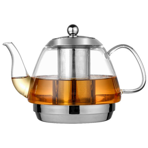 1.6L Teapot With Stainless Steel Infuser/Lid/Bottom Suitable For ...