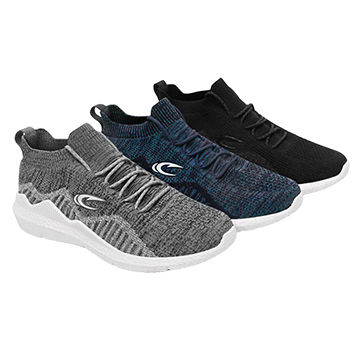 Mens Sock Casual Shoes High Top Sports Sneakers Athletic Fly Knitted Shoes New