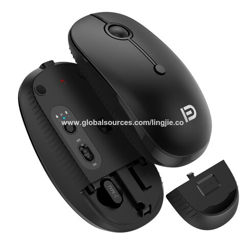 Udførelse Rouse kit Buy Wholesale China Wireless Mouse, Wireless, Bluetooth And Type-c  Triple-mode Mouse, Rechargeable, 1000-1600-2400dpi & Wireless, Bluetooth  And Type-c Triple-mode Mouse at USD 9.25 | Global Sources