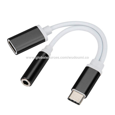 Fr Samsung S23/Plus/Ultra USB C to 3.5mm AUX Headphone Adapter Type C Jack  Cable