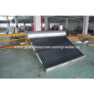 100l 150l 200l 300l 500l Solar Water Heater With Assistant Tank Vacuum ...