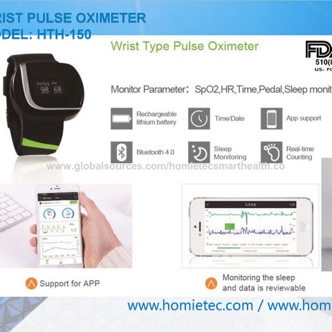 HOMTEC - Electrical Wrist Blood Pressure Monitor