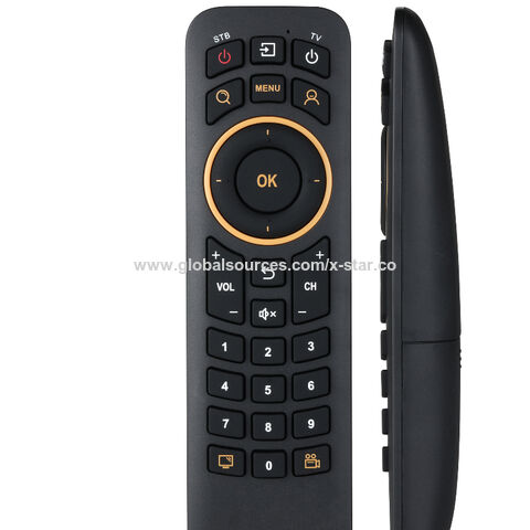 جهاز تحكم عن بعد مُخصص من الشركة المصنعة لتلفزيون DVB، ومراقبة الحماية الأمنية