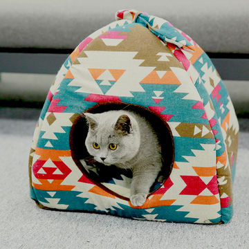 cat dome bed