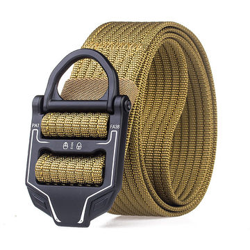 Buy Wholesale China 125cm Wide Belt Tactical Belts Nylon Military