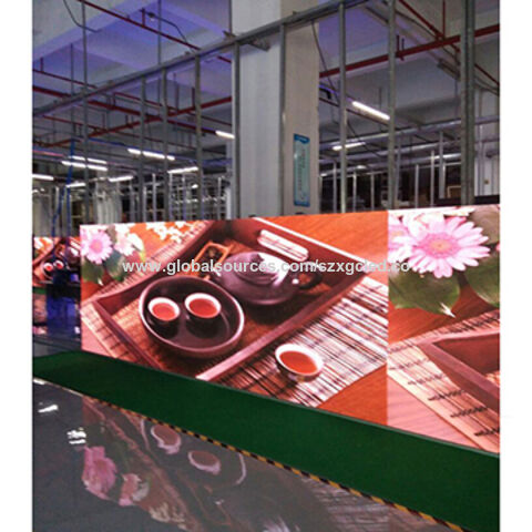 Small Banner Led Panel Display High Resolution High resolution LED panel P4 SMD indoor advertising screen 256*128mm ...