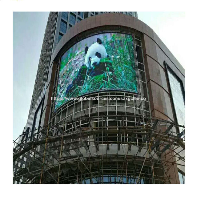380w Energy Saving Low Power Led Screen P10 Outdoor Flexible Roadside ...