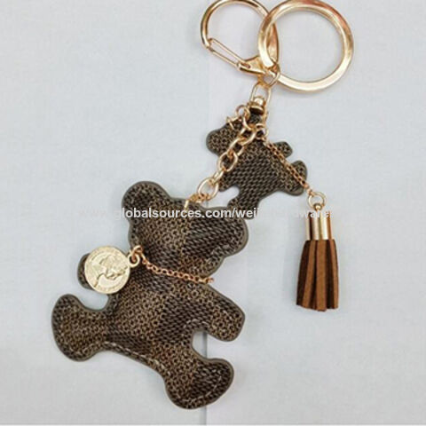 Other, Fashion Louis Vuitton Cute Bear Keychain Pendant Tassel Bag Charm
