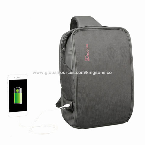 Durable Water Resistant Sling Bag for Men | Lightweight Crossbody Shoulder  Bag with USB Port