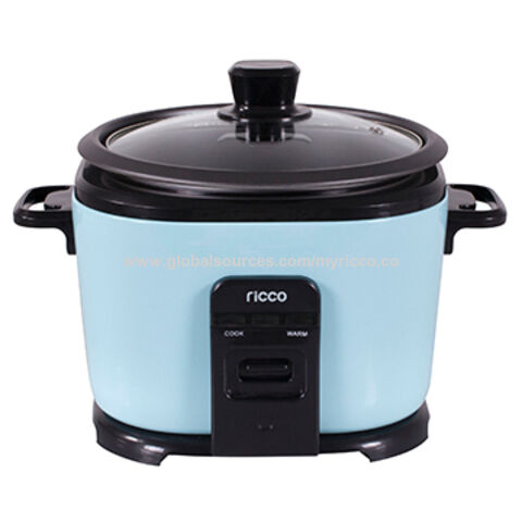 1.8 Litre Rice Cooker with Glass lid for easy viewing and Cool touch handle80127 