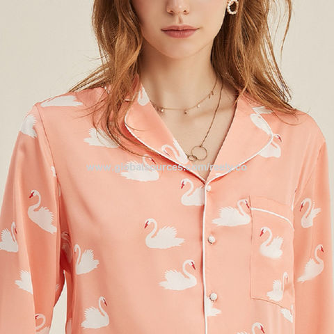 Niedliche Pyjama-Sets für Damen, passende Damen-Nachtwäsche, Oberteil und Hose for sale at factory direct price