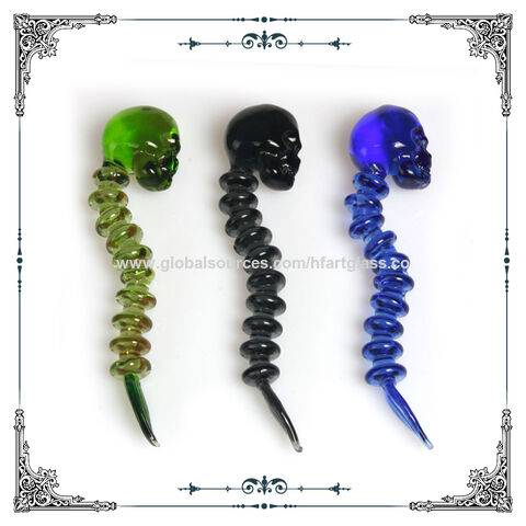 Bulk Buy China Wholesale Glass Skull Dabber Manufacturer Tool Colorful For  Smoking Accessories Oil Rig Dabbers Dab Tools Bong $1 from HF GLASS  PRODUCTS CO.,LIMITED