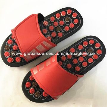 Sepatu pijat kerikil, sepatu pijat batu akik, sandal pijat batu giok Span dan magnetit for sale at factory direct price