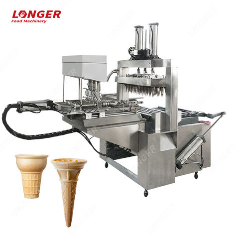 ماكينة كهربائية لصنع بسكويت ويفر مخروط الآيس كريم/ماكينة صنع مخروط الكيك for sale at factory direct price