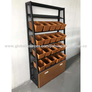 Bakery discount wall shelves