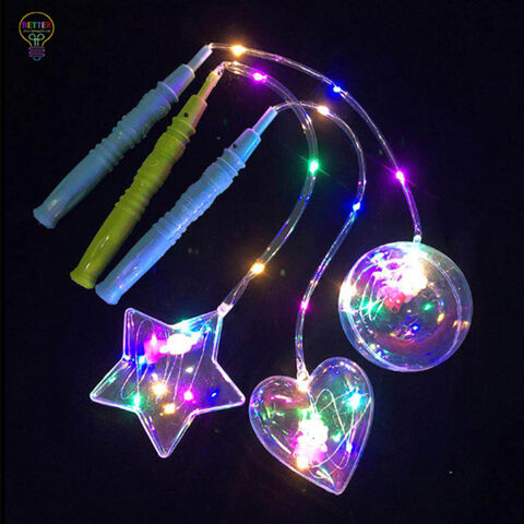 Ventilateur lumineux LED à piles, 5 pièces, pour enfants, jouets