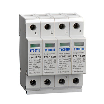 Buy Wholesale China 20ka 275v Three Phase 4p Type 1+2 B+c Whole House ...