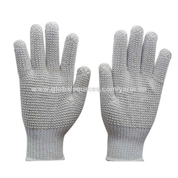 Pvc Dots Buy Wholesale China Pvc Dots Gloves, Bleach White Polyester/cotton, One ...