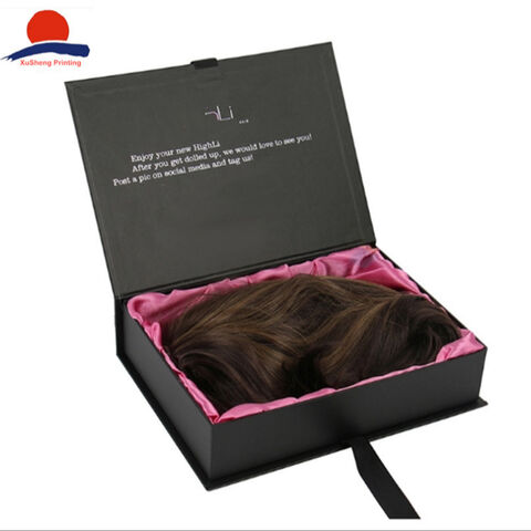 Weave hair 2025 packaging box