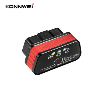 Compre Konnwei Kw901 Obd2 Bluetooth Escáner Adaptador Obd2 Elm327 Adaptador  Easydiag Bluetooth 3,0 Para Android y Obd2 Elm327 de China por 7.32 USD
