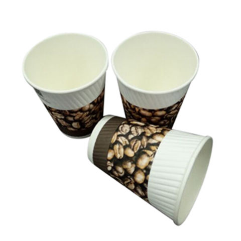 Insulated ripple wall hot coffee paper cup can be customized, coffee ...