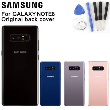 For Samsung Phone Rear Battery Door For SAMSUNG Galaxy Note 8 N950 Back Glass Housing for sale at factory direct price