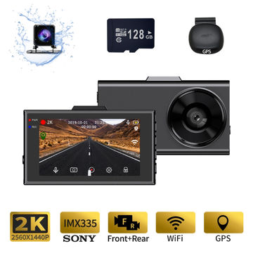 4 Inches Car Black Box 1080P WiFi Dash Cam Best Dash Camera Front