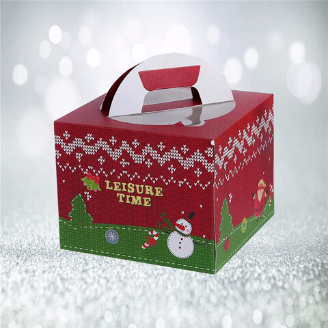 Decorativa Caja de regalo de Navidad de cartón con arco - China Caja de  regalo, Caja de regalo de Navidad