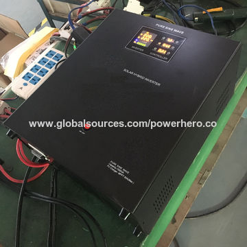 Buy Wholesale China 100% Aging Pure Sine Wave Hybrid Pv Solar Inverter ...