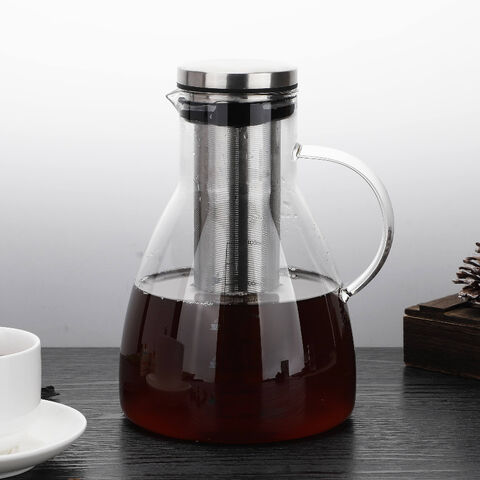 Buy Wholesale China Borosilicate Glass Coffee Pots 1.5l Coffee Pitcher 