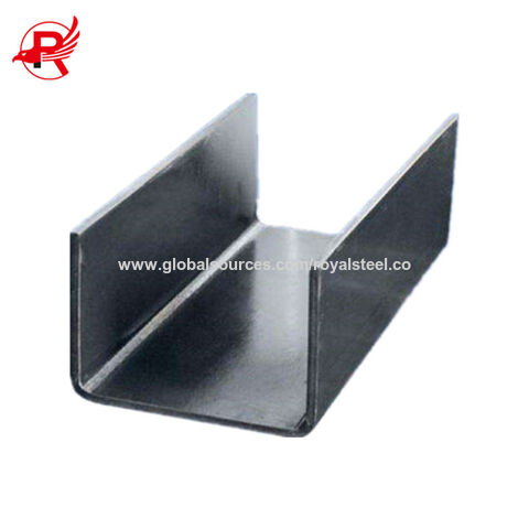 6m Lengths Mild Steel Pressed Steel Channel40mm x 40mm3mm Thick0.5m 