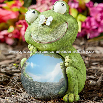 frog figurines for garden